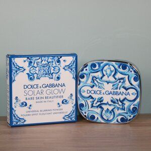 Dolce & Gabbana Solar Glow Bare Skin Beautifier Universal Blurring Powder NIB
